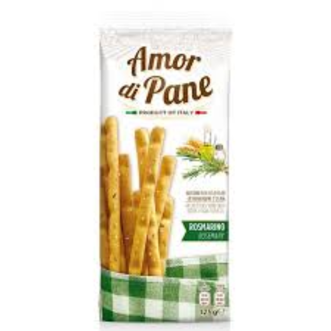 AMOR DI PANE BREADSTICK ROSEMARY 125G